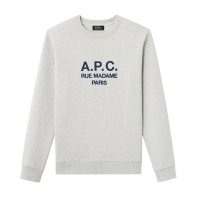 A.P.C 아페쎄 루퍼스 스웻셔츠 맨투맨 가슴 로고 Light GREY