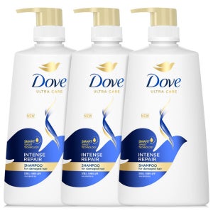 도브 샴푸 대용량 인텐스 샴푸린스 680ml 3개 스칼프 퍼퓸 컨디셔너 두피 단백질 샴프