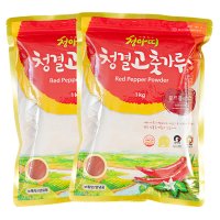 청아띠 청결고춧가루 골드플러스 1kg x 2팩 국산 고추가루 2022년산