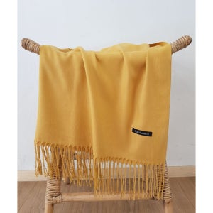 캐시미어혼방머플러 베이직 심플 무지 단색 목도리 숄 남여공용