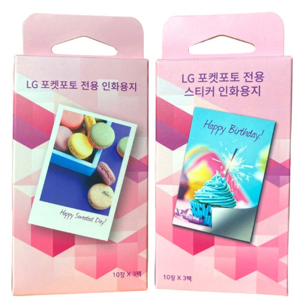 LG 포켓포토 인화지 30매(일반 스티커겸용인화지)