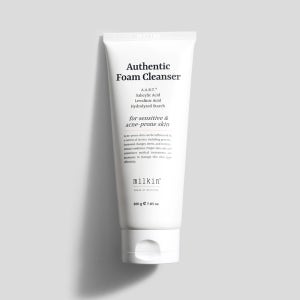 밀킨 어센틱 약산성 살리실산 여드름 진정 보습 피지 모공 관리 폼 클렌징 200ml