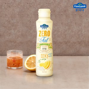 폰타나 무지방 레몬갈릭 저당 저칼로리 드레싱 230g 1병