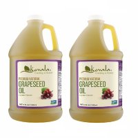 Kevala 케발라 포도씨유 대용량 1.8L x2팩 Grapeseed Oil Premium Natural Expeller Pressed