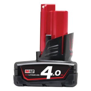 밀워키 리튬배터리 M12B4 (12V 4.0Ah)