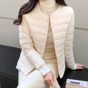 (2가지넥) 오리털 경량 패딩 점퍼 자켓 jk1041