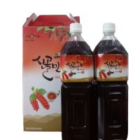 산골미소 오미자청 1500mL /2P 거창오미자영농조합