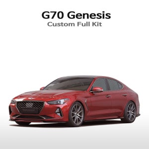 로드런스 제네시스G70 커스텀 개선형 풀셋트(프론트립 사이드립 리어립) 바디킷/에어댐/에어로파츠