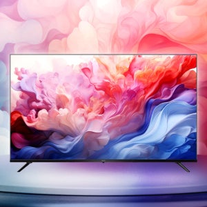이노스 구글 스마트 UHD QLED TV 백라이트 3년보증 164cm(65인치), 블랙, 스탠드