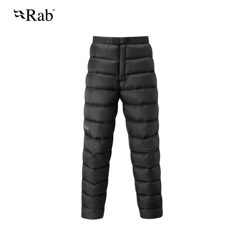 Rab 랩 아르곤 팬츠 블랙 남여공용 겨울 패딩 우모 구스다운 경량 바지