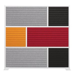 플랜맥스 소리먹는파티션 MX1818-33 MX1818L-33 폭1780mm 높이1780mm