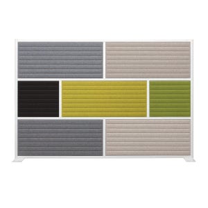 플랜맥스 소리먹는 회사 사무실 파티션 MX2416L-52 폭2360 높이1600