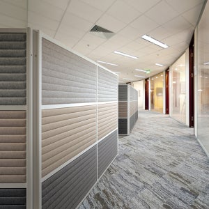 플랜맥스 소리먹는 회사 사무실 파티션 MX2418L-60 폭2360mm 높이1780mm