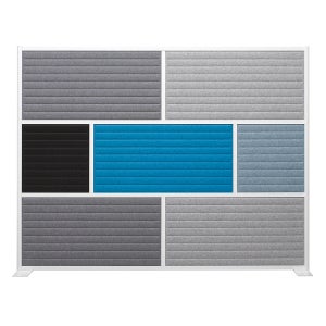 플랜맥스 소리먹는 회사 사무실 파티션 MX2418L-52 폭2360mm 높이1780