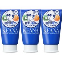 Ishizawa Keana Nadeshiko Baking Soda Face Foam For Men 이시자와 케아나 나데시코 베이킹 소다 폼 모공 세안 남성 100g 3팩