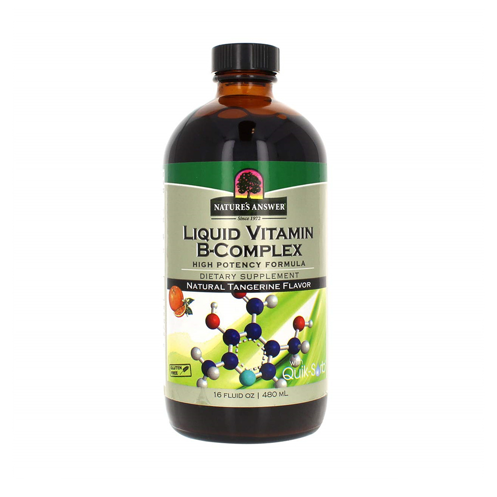 네이쳐스앤서 <b>리퀴드 비타민 B</b> <b>컴플렉스</b> 고함량 에너지 액상 480ml
