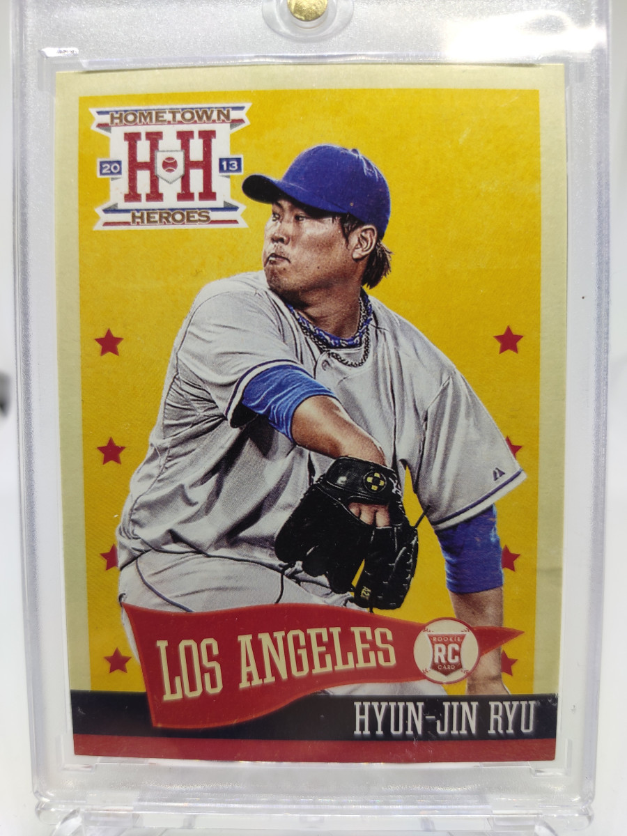 2013 Panini Hometown Heroes 류현진 루키카드 RC 야구 MLB 카드