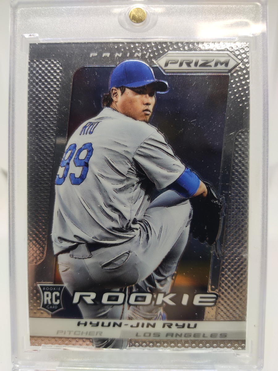 2013 Panini Prizm 202번 류현진 루키카드 RC카드 야구 MLB 카드