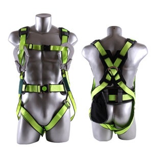 안전벨트_안전그네-전체식-원터치허리벨트-알미늄더블후크 MS202-2DB MSL202-2DB