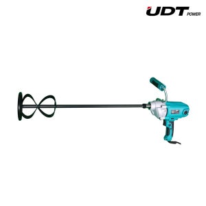 UDT 파워 믹싱드릴 UX-105 1050W 시멘트 반죽기 콘크리트 몰탈 교반기
