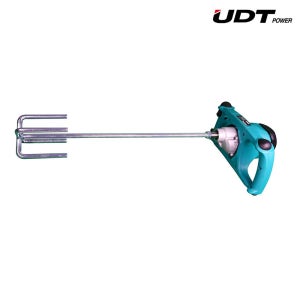 UDT 파워 믹싱드릴 UX-120 1200W 시멘트 반죽 몰탈 전동공구 교반기