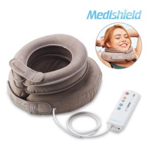 메디쉴드 CT-3000 무선 전동식 목견인기 의료기기 공기주입 전동마사지기 목견인장치 목디스크