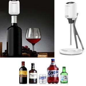 소주 맥주 양주 와인 디켄터 술집 인싸템 술맛을 바꾸는 에어레이터 부드럽고 풍부한 맛