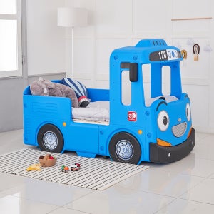 야야 타요 버스 침대 아기 어린이 (매트리스 포함)