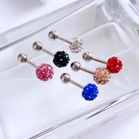 큐빅볼 유리알 점토볼 3mm 5mm 6mm 8바사이즈 피어싱 6color