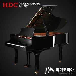 영창 Y208 BP 블랙 유광 그랜드 피아노