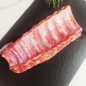 네덜란드산 돼지 등갈비 캠핑 통구이 쪽갈비 바베큐 로인립 2kg