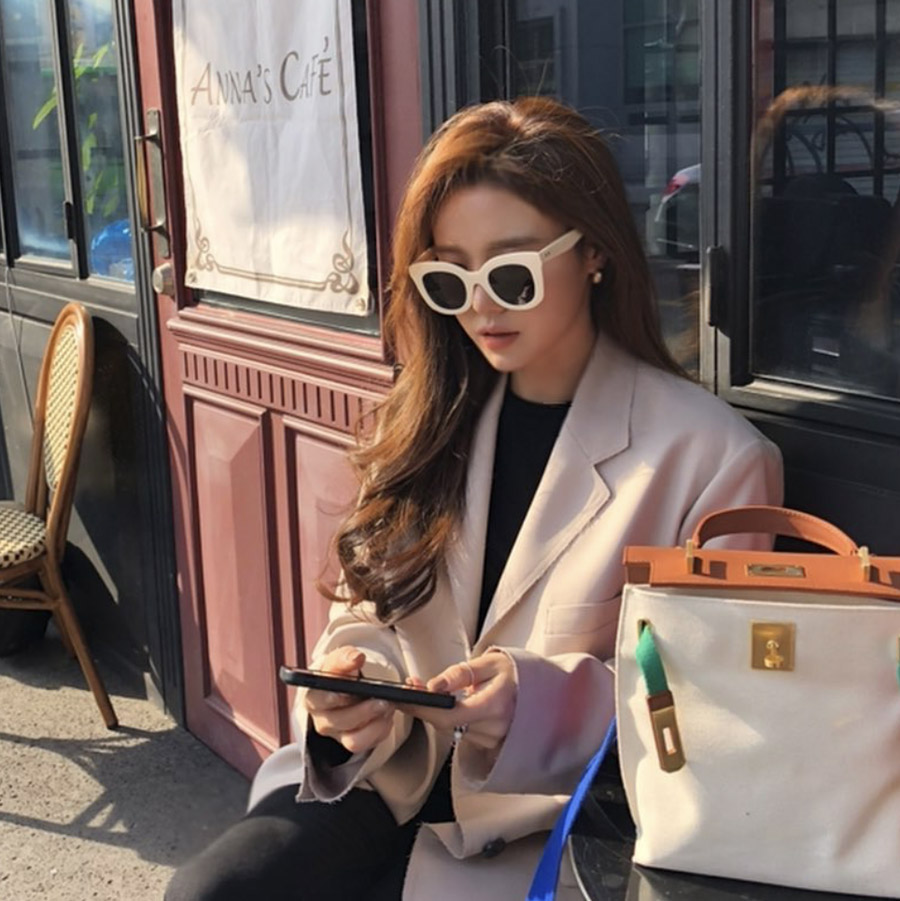 마르카토 선글라스 먼로 레트로 monroe retro 6 화이트 (크림색)