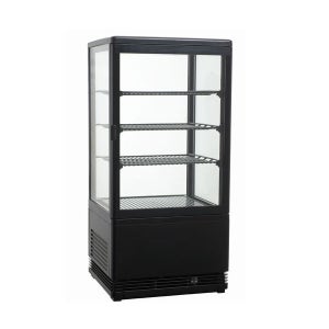 진열쇼케이스 78리터 업소용냉장쇼케이스 소형제과 음료수냉장고 진열까페 커피숍 LED등