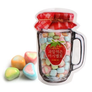 과일먹은 마시멜로70g / 마시멜로우 과일 사탕 캔디 젤리