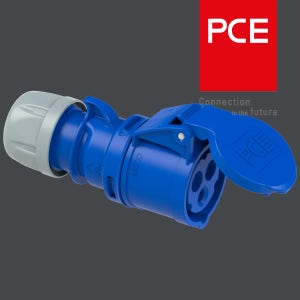PCE 213-6 CEE 산업용 커넥터 16A 3P 6h 230V IP44 샤크 IEC60309 카라반