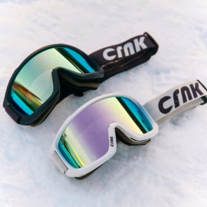 CRNK 크랭크 옵틱스타크 스노우고글 스키 스노우보드고글 레보렌즈 안경착용