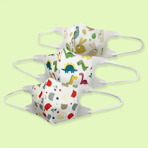 <b>나와아기</b> 유아마스크 5입(1세트) 새부리형 초소형