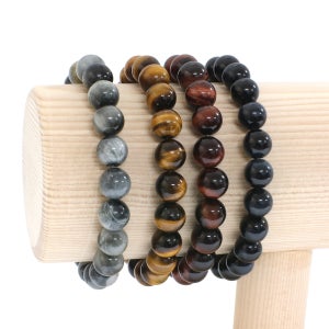 남자팔찌 스톤 원석 팔찌