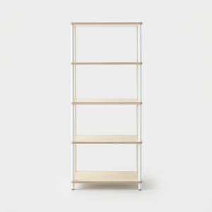OLLSON 선반 600 넓은 5단 600mmx400mmx1425mm, 5단, 화이트 8637.9298