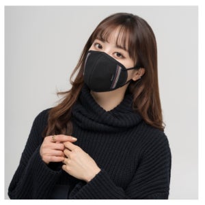 빨아쓰는 면마스크 KF94 시험완료 패션 마스크(블랙-L)