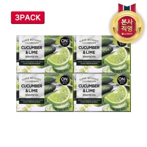 온더바디 비누 오이&라임 4개 3세트