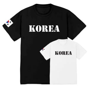 에어로쿨 코리아 태극기 커스텀 기능성 티셔츠