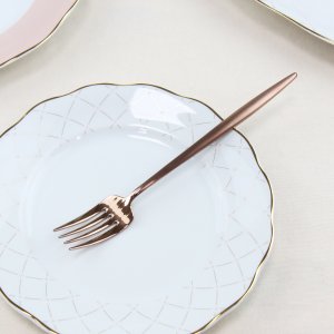 BSF 킹덤 로즈골드커트러리 디너포크