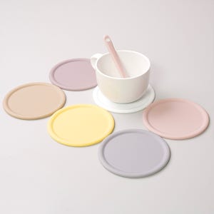 보울보울 볼볼 실리콘 코스터 (6color)