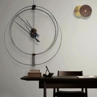 노먼벽시계 바로셀로나 대형 명품 거실 디자인 인테리어 아트월 손예진 노몬 시계 [1+1무브먼트]