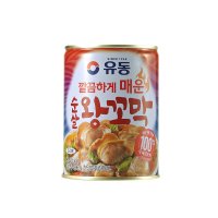 유동 깔끔하게 매운 순살 왕꼬막 280g X 1캔