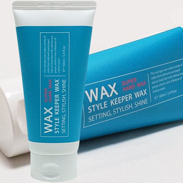 스타일키퍼 슈퍼하드왁스 용량160m+160mll 플랑플랑 슈퍼매트왁스 헤어 선택1가지