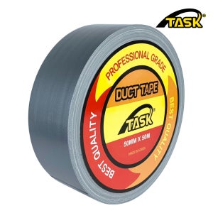 테스크 수출용(국내산) 초강력 덕트테이프 덕테이프 검정/은면테이프 청테이프 50MM X 50M