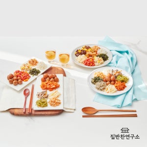 [2,800원 균일가] 집반찬연구소 새콤달콤 수제 무생채 외 8종 나물 볶음 밑반찬 맛집