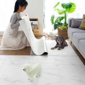 휴팡 1+1 PVC 폴딩형 4T 70x180cm 강아지매트 충격 슬개골보호 애견 미끄럼방지